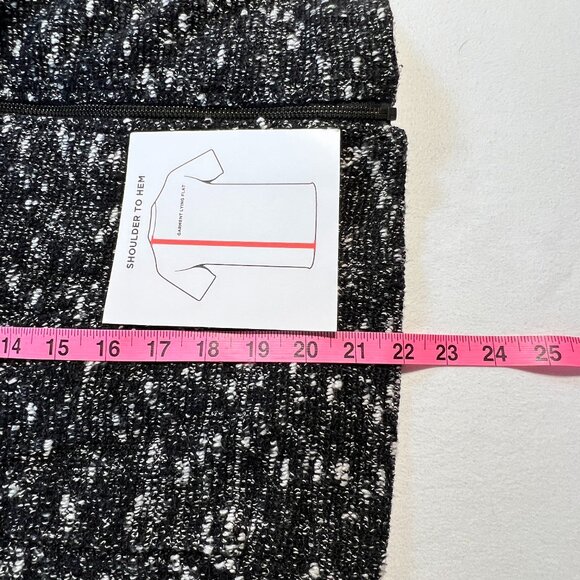 🖤Banana Republic Tweed Jacket – Size 4 Cotton Blend, Effortlessly Chic - Picture 7 of 10